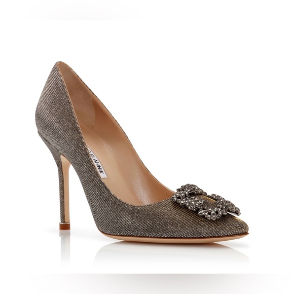 Manolo Blahnik Hangisi Pointed Toe Pump - Picture 8 of 9